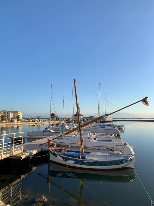 T2 Neuf + Bateau / Piscine Super Infrastructures Apartment Le Barcarès Екстериор снимка