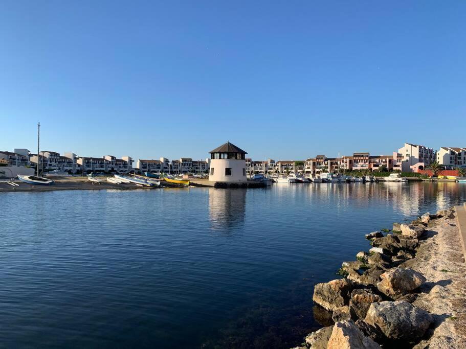 T2 Neuf + Bateau / Piscine Super Infrastructures Apartment Le Barcarès Екстериор снимка